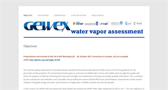 Desktop Screenshot of gewex-vap.org