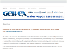 Tablet Screenshot of gewex-vap.org
